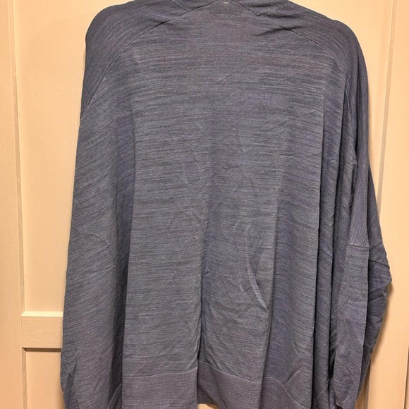 LOFT Open-Front Light Blue Women's Cardigan Sweater XL - Picture 6 of 6